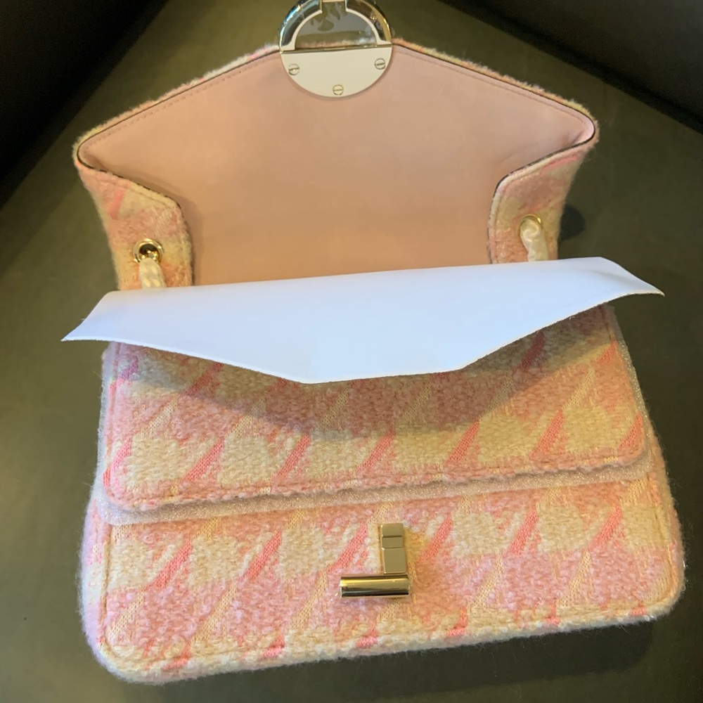 Sandro Tweed Bag two-way carry NWT - Picture 5 of 6